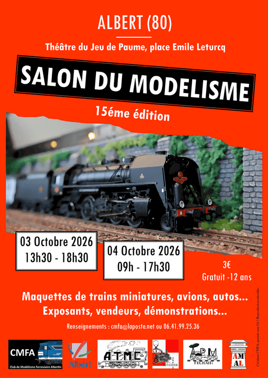 Sallon du modélisme CMFA 2026 Sallon du modélisme CMFA 2026